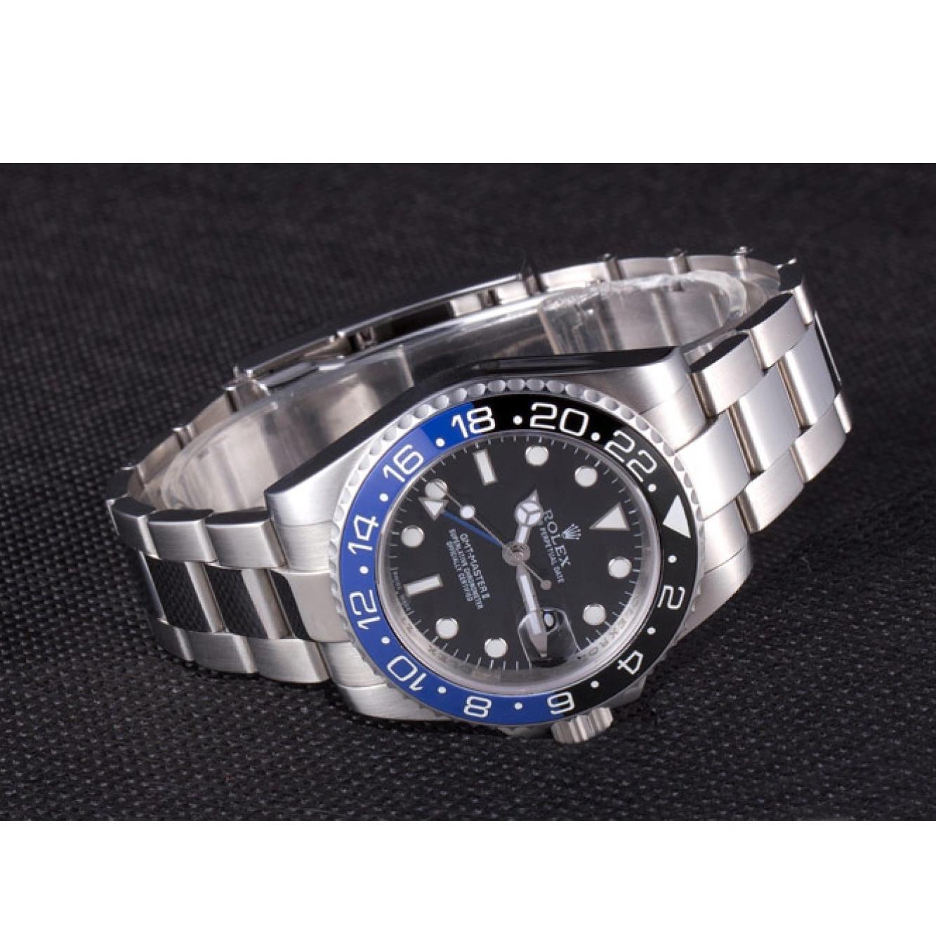 Good Copy Rolex Watches rl431 BLACK II BEZEL BLUE Rolex GMT 2013 621393 MASTER 0723